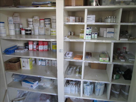 The only drugs available for the entire general medical and paediatric wards! 