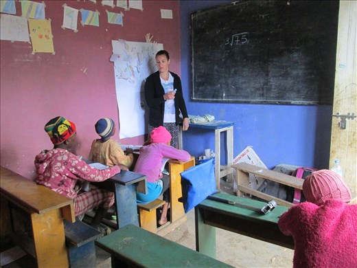 Fumbling my way through a maths class