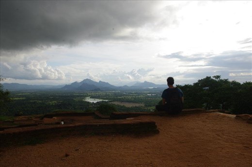 Storm is coming - Top of Sigiriya , Sri Lanka