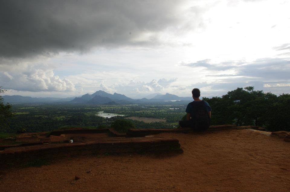 Storm is coming - Top of Sigiriya , Sri Lanka