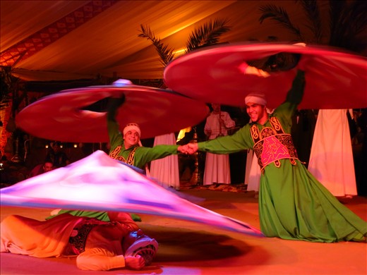Sufi Whirling Dervish's lock hands for this mountain-like pose.