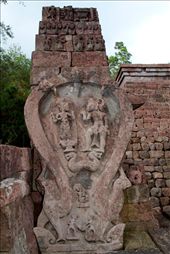 Here also found is a big relief that look like a horseshoe with two people in it. By some, the relief is considered to be an illustration of a woman’s womb.: by dwiputras, Views[233]