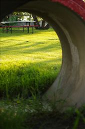 Light at the end of the tunnel.  There is hope and light beyond boundaries.  One's perception varies from another.  What is perceived as limiting has it's end at the end of a tunnel, bringing maximum possibilities.: by dylan_ejem, Views[773]