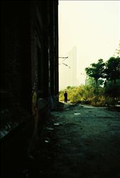 An old man contemplating an abandoned neighborhood which has been used by local youth as canvas for tags. He may have lived there in the past or like many others just wandering around. It is still unknown what will happen to this place after that the company which was supposed to renovate it went bankrupt over corruption charges.
(Analog photo): by dypiem, Views[541]