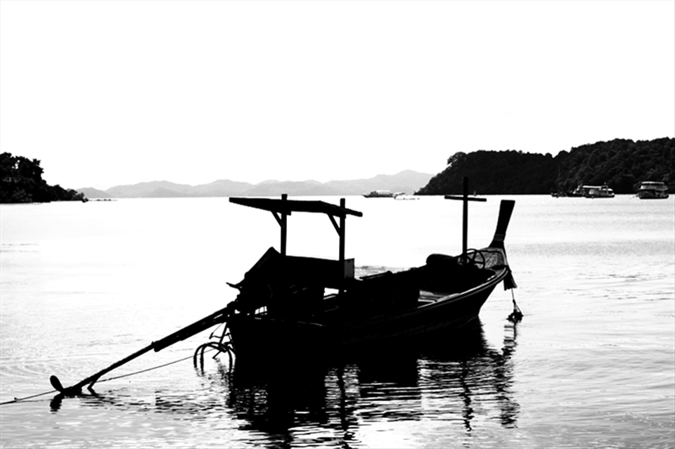 Fisherman`s boat