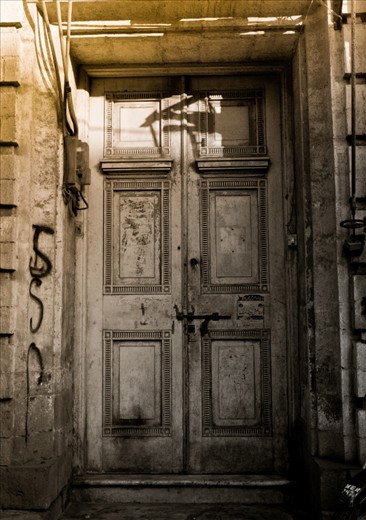 Entrance with bit of a sunshine