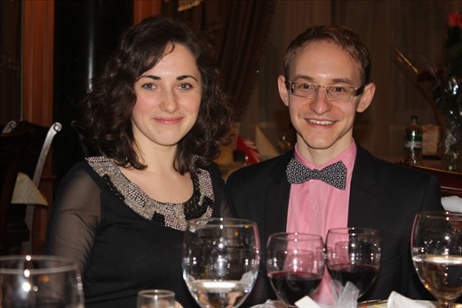 Me and my love. Oleksii and Kate