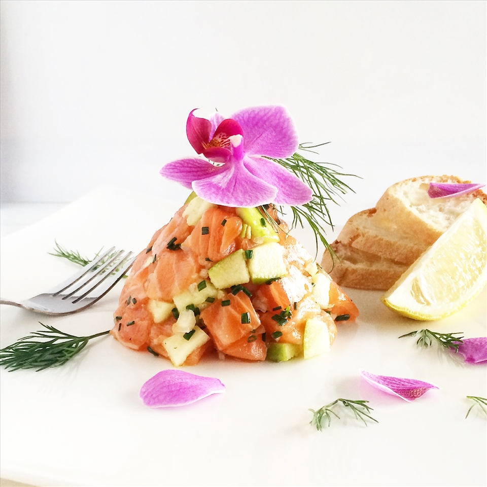 My homemade Louvre Tartare, an edible story about a day spent in Paris