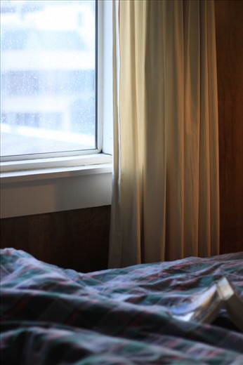 One of the rooms in the hostel. Most rooms remain in its original design with vintage furnitures and decoration. 