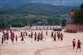 China. Henan province. Dengfeng city. Shaolin Tagou Martial Arts School. Young students in a training arena of Tagou school.

: by edoardolucci, Views[881]