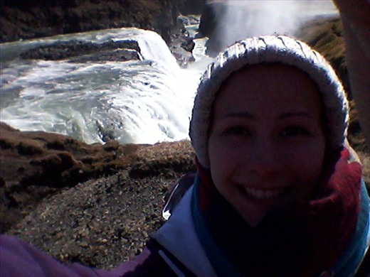 Gulfoss waterfall, or the pizza slice, as i think it looks