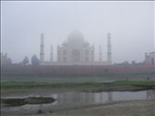 Rear Majestic - taken across the river from behind the Taj Mahal at dawn: by eg_india07, Views[217]