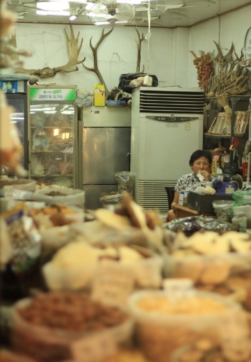 Gyeongdong Medicine Market: Break Time