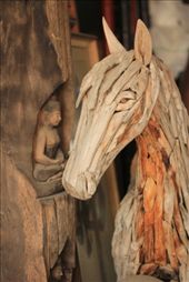 Janganpyeong Antiques Market: Immovable Horse: by elenaemelianova, Views[251]