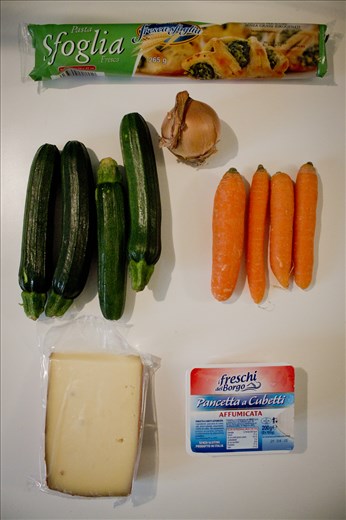 All the ingredients for my salted pie