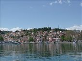 The old city of Ohrid stands on a hill overlooking the lake : by elenanikolovska, Views[594]