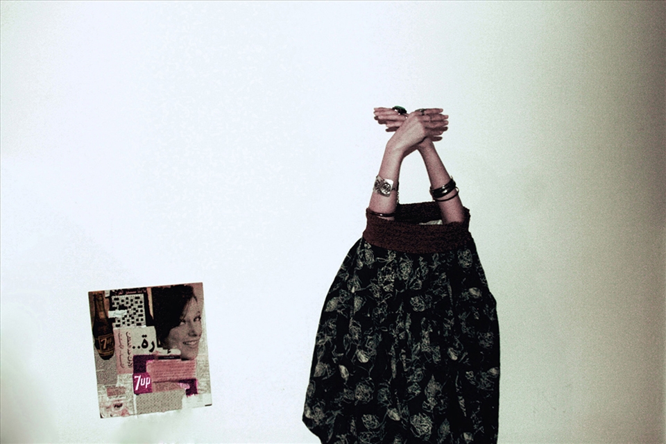 Woman behind the scene