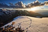 Despite the often weather changes throughout the day, evenings are almost always sunny and beautiful. Ascension to Peak Sovetov is full of hard work and preparations, but it's also a thing to remember.: by elimoe, Views[1058]