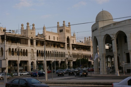 Presidential Palace, where most protests took place, and still do.