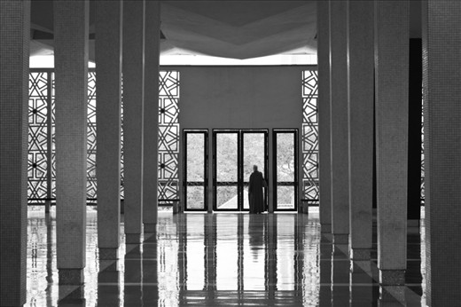 The National Mosque’s architecture exemplifies order and symmetry. It also is immaculately clean; shoes must be removed before entering and tourists may only enter at certain times of day. 
