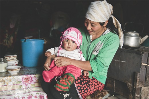 The shepherds take their families to the jailoos. If not all their children, at least the youngest ones. Women are responsible for the yurt, turning it into a living place during the day and a sleeping room at night. They cook and help with the animals catering.