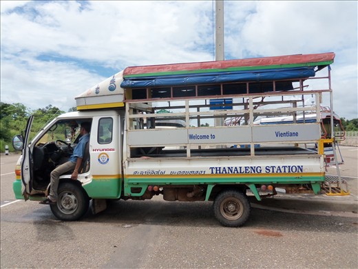 Taxi cab, welcome you to Vientiane