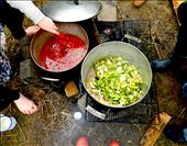 Cooking in the rain and mud for the 5,000: by ellacunliffe, Views[288]