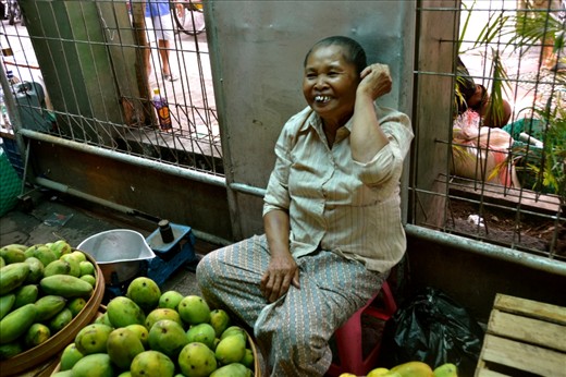 Title: A smile is the same in every language
Caption: Walking through the market, we met many of the vendors who were surprised, yet happy to have us there. Though we experienced a language barrier, certain gestures and of course, a smile never alters in meaning. 