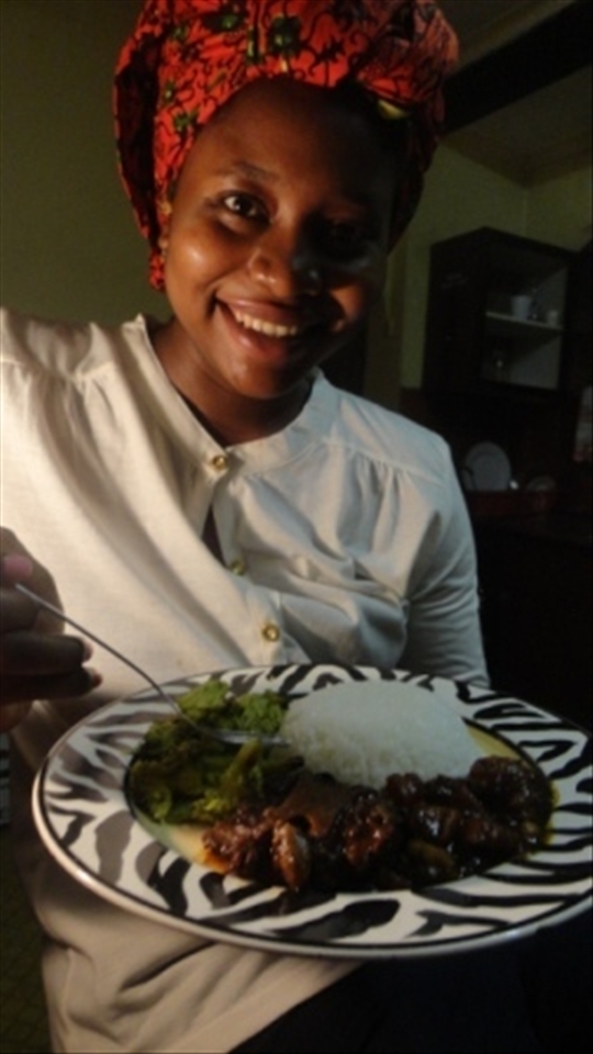 The final product and I