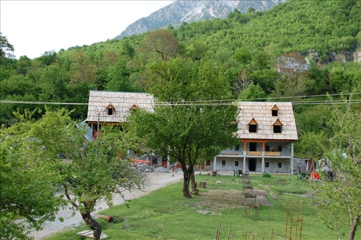 korabi mountains, in Dibra and our guest house