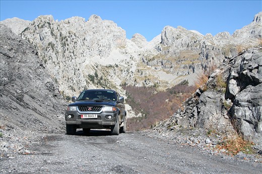 Only SUV can cross these roads....