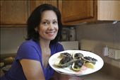 Oysters a la Nancy with her secret ingredient and ready to serve.: by elysabeh, Views[375]