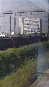 Buildings viewed from the moving train - I love my phone's camera!: by emacinat, Views[249]