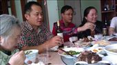 Mid-Autumn Festival Lunch, 30 Sept. 2012 - Gloria's father, her cousin, and her cousin's husband: by emacinat, Views[309]