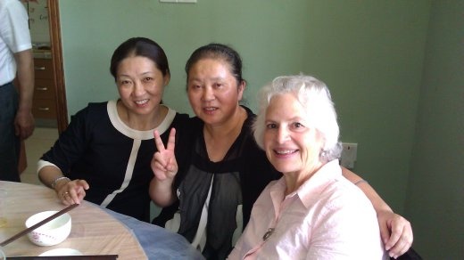 Gloria's mother, aunt, and Ebeth