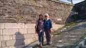 Ebeth and Gloria on the steps of the wall: by emacinat, Views[372]