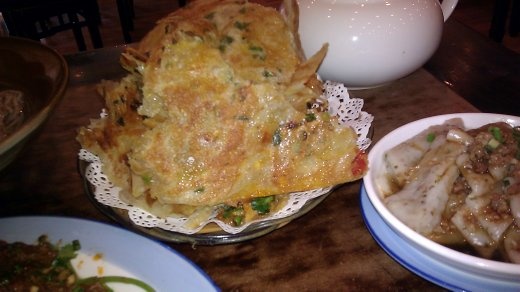 11 October, Lunch - Deep fried pie crust bread