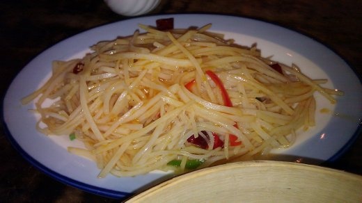 11 October, Lunch - Potatoes