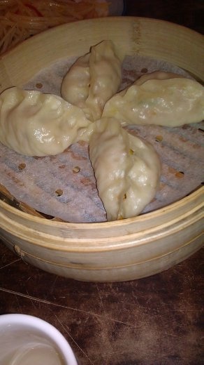 11 October, Lunch - Pumpkin baozi