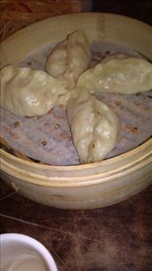 11 October, Lunch - Pumpkin baozi: by emacinat, Views[201]