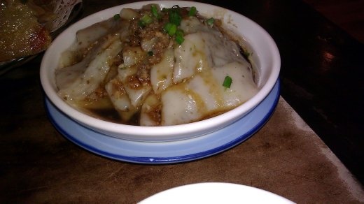 11 October, Lunch - Rice Paste Dumplings