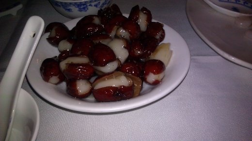 28 September, Dinner - Chinese dates, warm and gooey