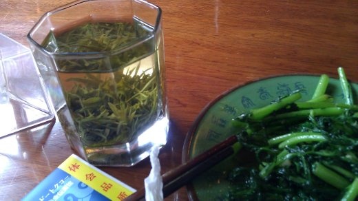 03 October, Lunch - Green tea
