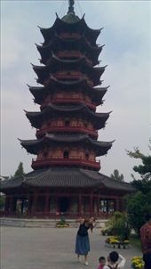 Auspicious Lights Pagoda - so named because upon its dedication lights were seen around it: by emacinat, Views[316]