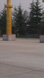 First view of the pagoda through the trees: by emacinat, Views[384]