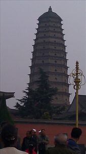 Old Famen Temple Pagoda: by emacinat, Views[515]