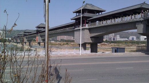 Bridge of History, newly built in old style