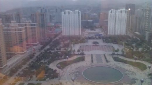 Hotel Plaza from my room on the 23rd floor