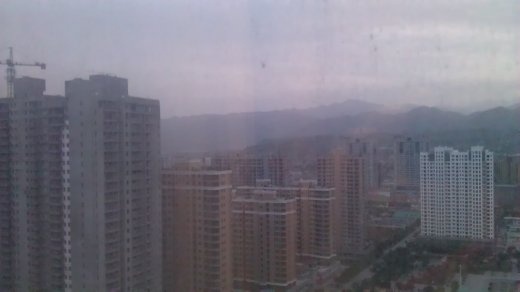 Mountains from my hotel room