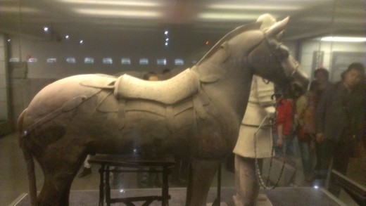 Infantry man and horse